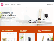 Tablet Screenshot of motorolahome.com